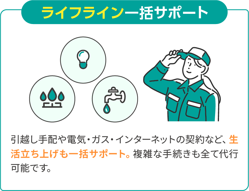 ライフライン一括サポート